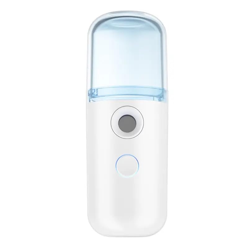 Nano Facial Mister Mini Facial Steamer Handy Moisturizing Mist Sprayer Atomization Skin Care Steamer USB Rechargeable You May Receive Defective Products Please Feel Free to Contact Us